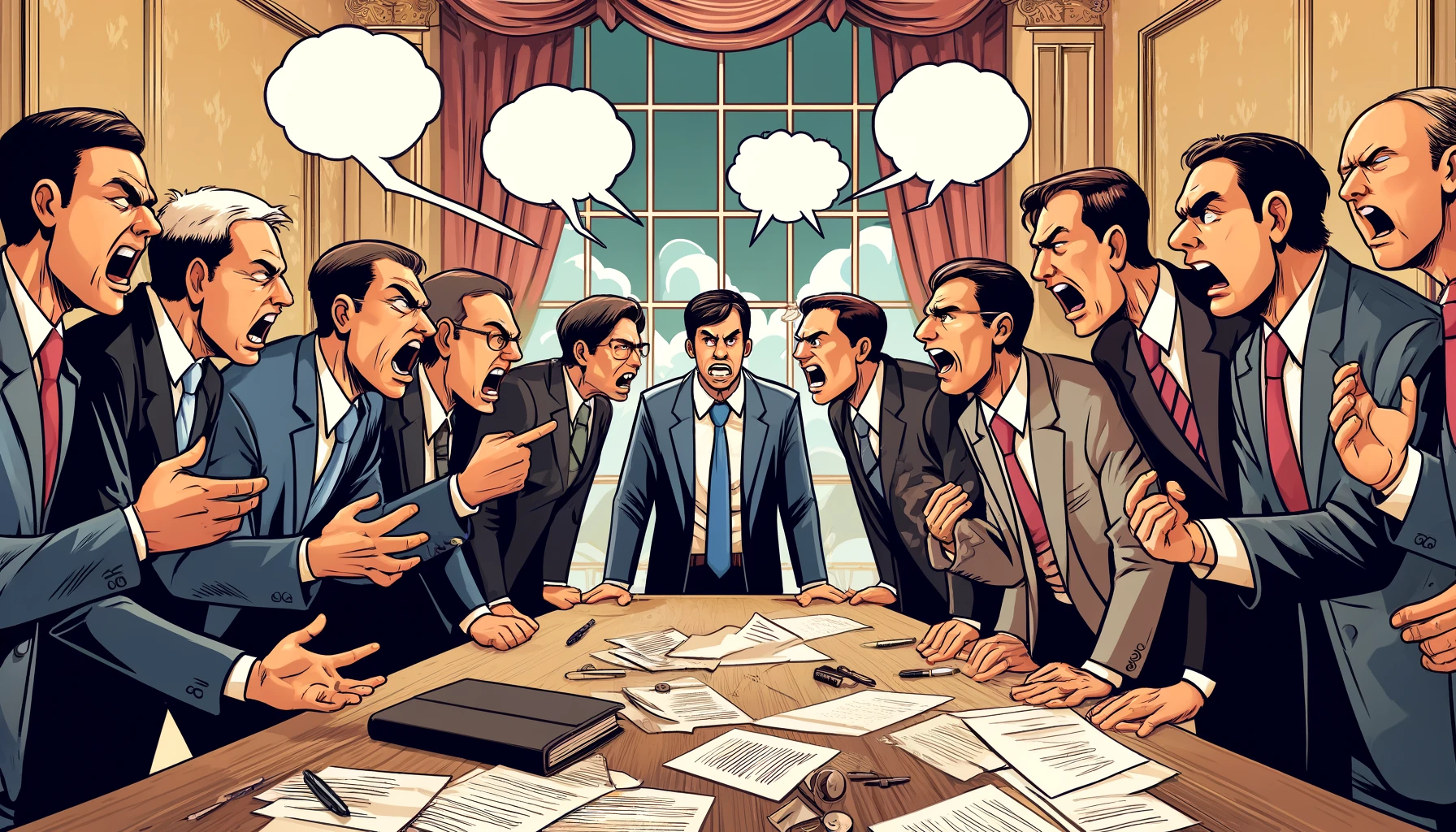 Trustees Fighting Trustees Fighting