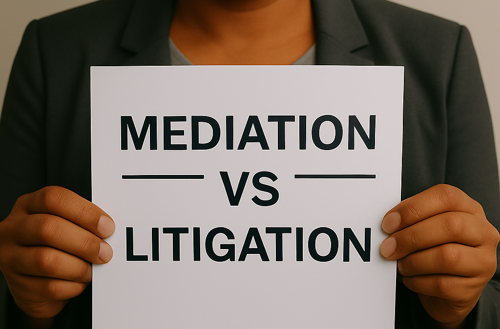 Mediation vs Litigation: Choosing the Best Path for Settling Trust Disputes
