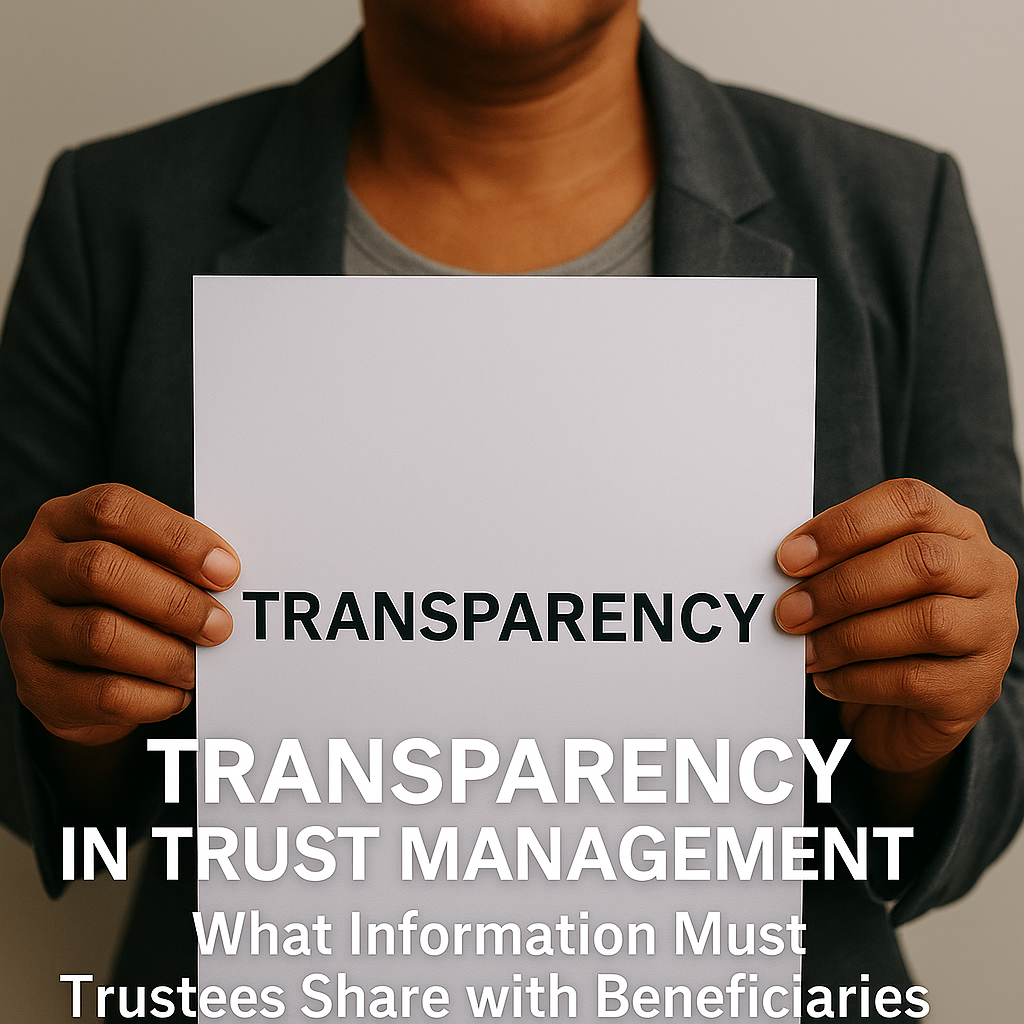 Transparency in Trust Management