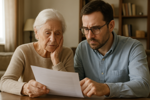 Elderly Person Reviewing A Will With Family Member – Testamentary Capacity Legal Considerations In South Africa