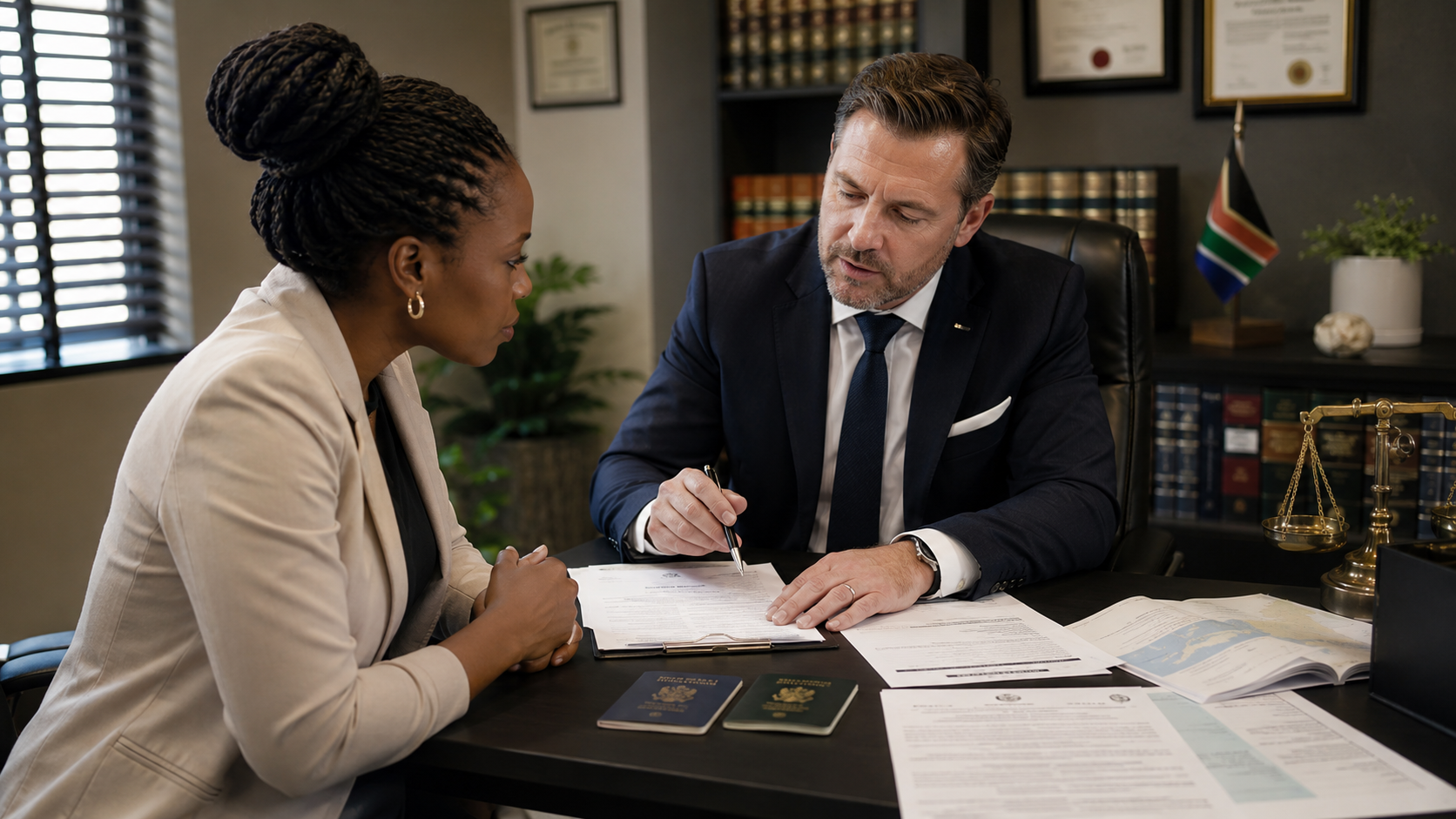 international divorce in South Africa