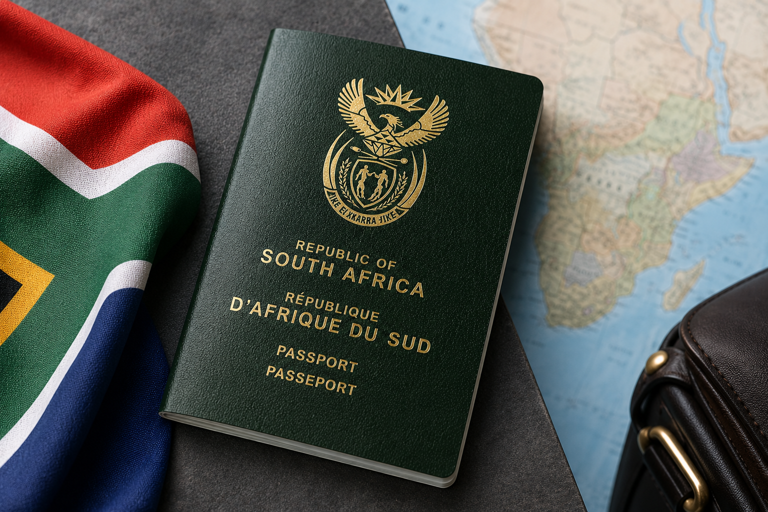 child passport application in South Africa